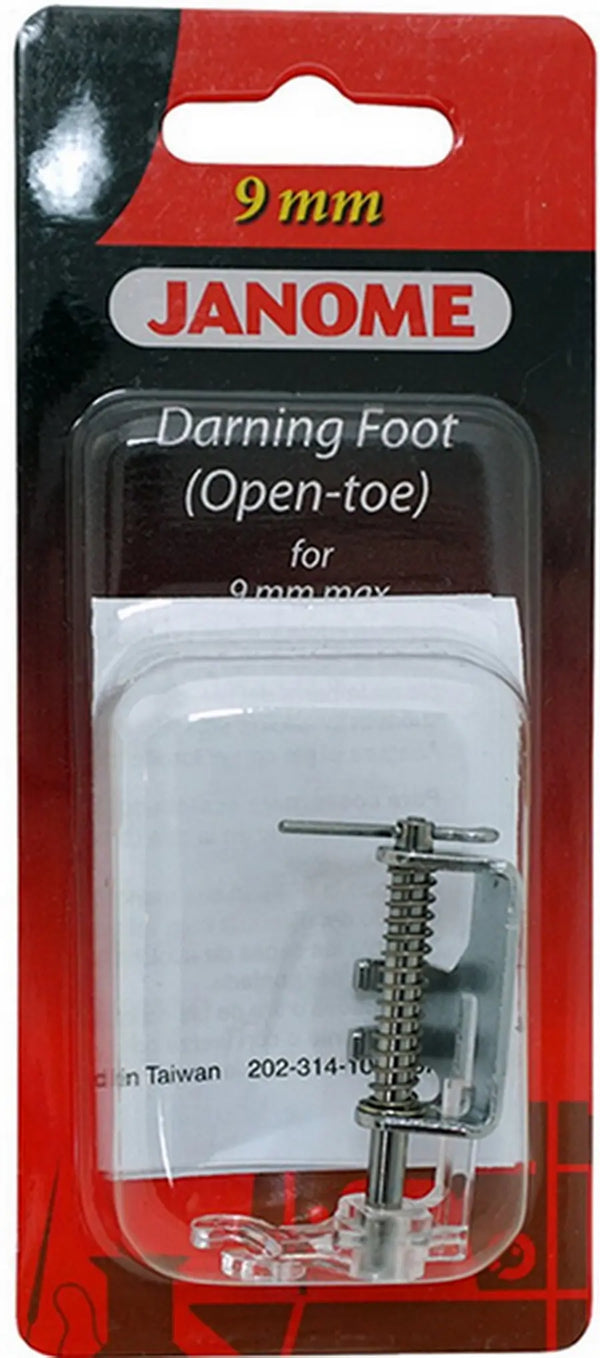 Darning Foot (Open Toe) 9mm