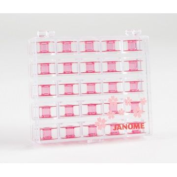 Pink Bobbins w/ Case (25 Per Pack)
