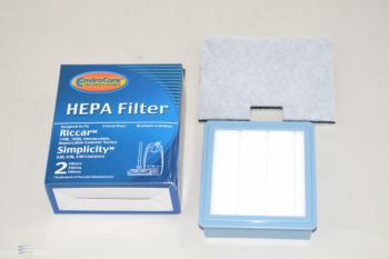 Riccar/Simplicity Canister HEPA Filter (2-Pack) F987