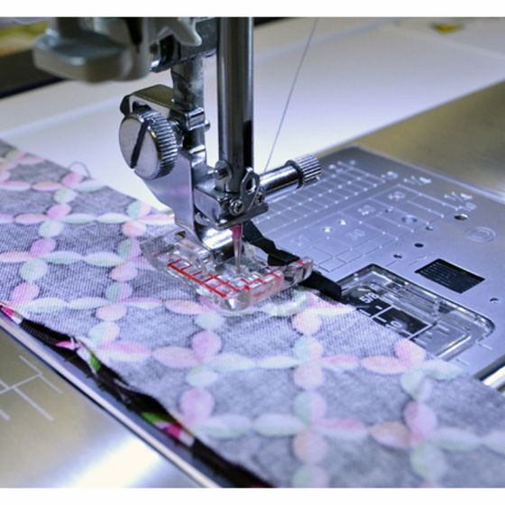 Clear View 1/4" Seam Foot (9mm Machines) Janome