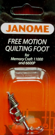 Free Motion Quilting Foot (7mm High Shank Machines) Janome
