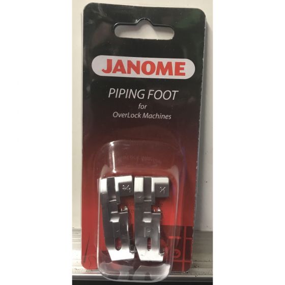 Janome Serger Piping Foot Set (1/8" & 3/16")