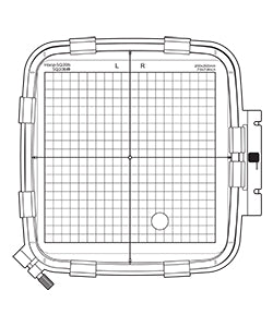 Janome Embroidery Hoop SQ20b (200mm x 200mm)
