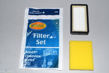 Kit Filtro Compatibile Con Aspirapolvere Verticali Bissell Cleanview Kit Filtro Compatibile Con Aspirapolvere Verticali Bissell Cleanview