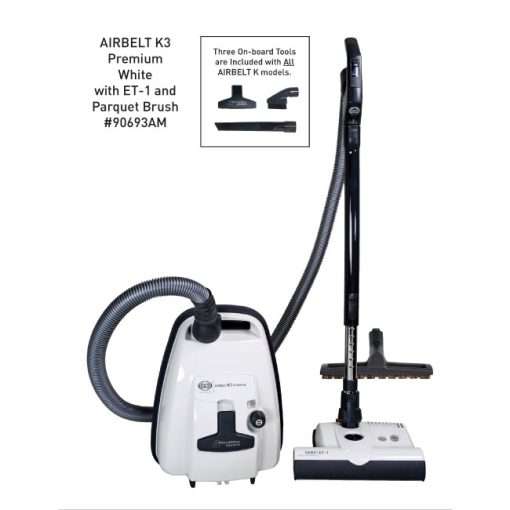 SEBO AIRBELT K3 PREMIUM CANISTER VACUUM