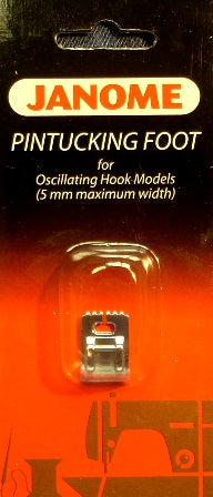 Pintuck Foot - Shallow Groove (5mm Machines) Janome