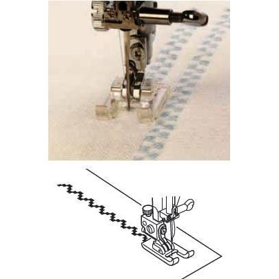 Custom Crafted Zig Zag Foot (5/7mm Machines) Janome