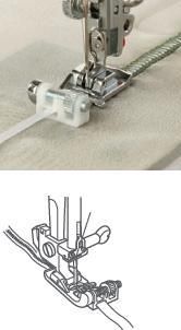 Ribbon/Sequin Foot (5/7mm Machines) Janome