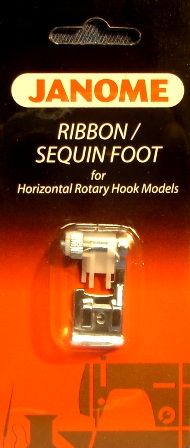 Ribbon/Sequin Foot (5/7mm Machines) Janome
