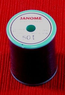 Janome Embroidery Bobbin Thread Black -300m Spool