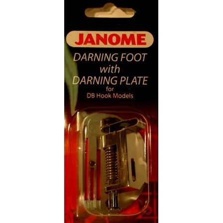 Janome Darning Foot w/ Darning Plate (Heavy Duty)