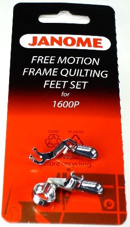 Janome Convertible Free Motion Frame Quilting Foot Set