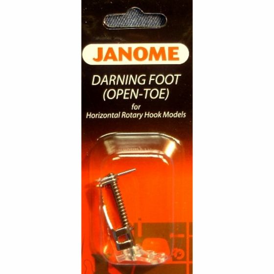 Darning Foot - Open Toe (5/7mm Low Shank Machines) Janome