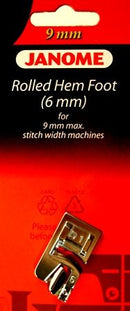 6mm Rolled Hem Foot (9mm Machines)