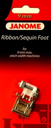 Ribbon/Sequin Foot (9mm Machines) Janome
