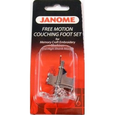 Free Motion Couching Foot Set (7/9mm High Shank Machines) Janome