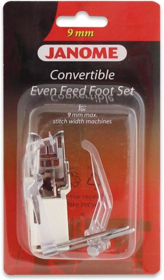 Convertible Even Feed Foot Set 9mm