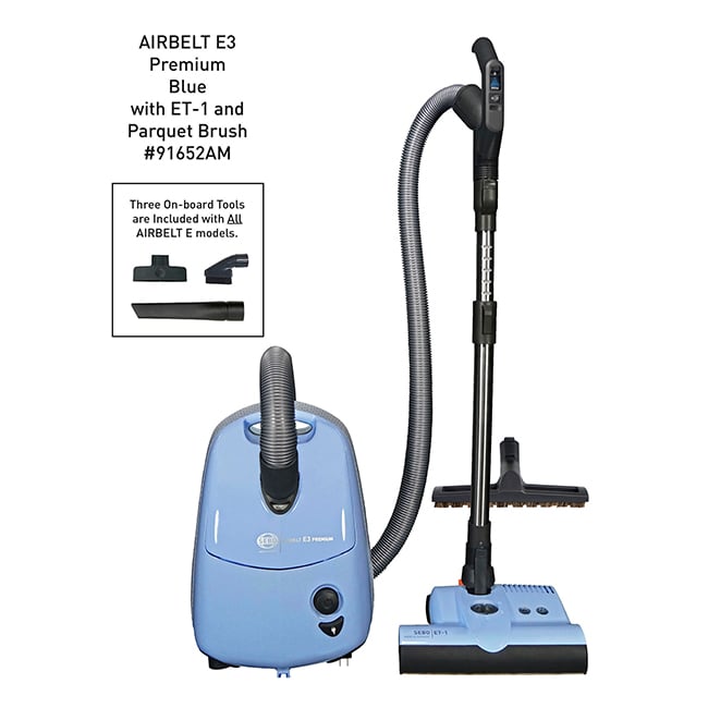 SEBO AIRBELT E3 Premium CANISTER VACUUM