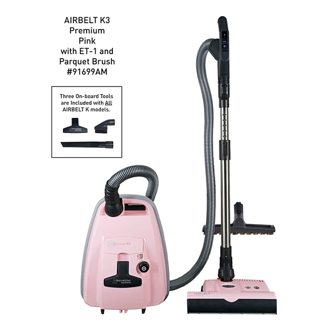 SEBO AIRBELT K3 PREMIUM CANISTER VACUUM
