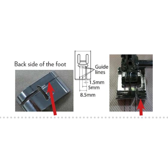 Janome Bi-Level Foot 7mm