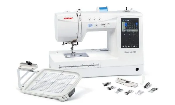 Janome Memory Craft 1000 Sewing/Embroidery Machine