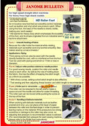 Roller Leather Foot (7/9mm High Shank Machines)