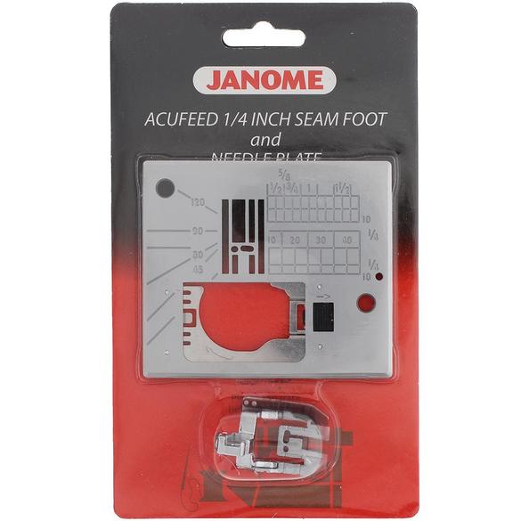 1/4" Seam Foot w/ Needle Plate