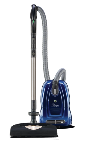 Riccar Prima Power Team with Full-Size Nozzle Canister Vacuum
