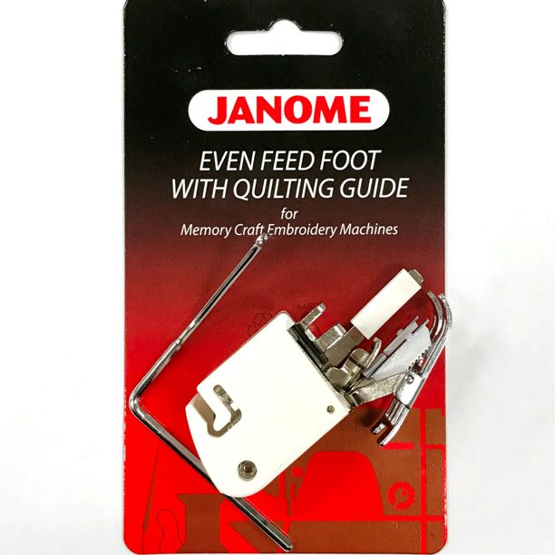 Even Feed Foot with Quitling Guide (7mm High Shank Machines) Janome