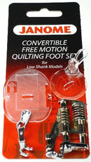 Convertible Free Motion Quilting Set (5/7mm Low Shank Machines)